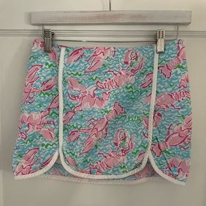 Lilly Pulitzer Lobstah Roll skort